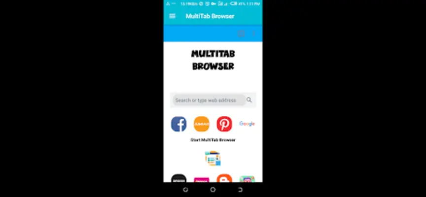 MultiTab Browser android App screenshot 2