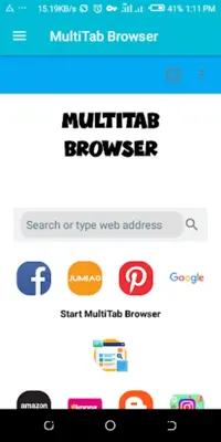 MultiTab Browser android App screenshot 4